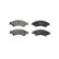 Brake pad set, disc brake LP3937 Delphi, Thumbnail 2