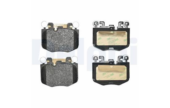 Brake pad set, disc brake LP3941 Delphi, Image 2