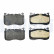 Brake pad set, disc brake LP3942 Delphi, Thumbnail 3