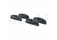 Brake Pad Set, disc brake LP401 Delphi