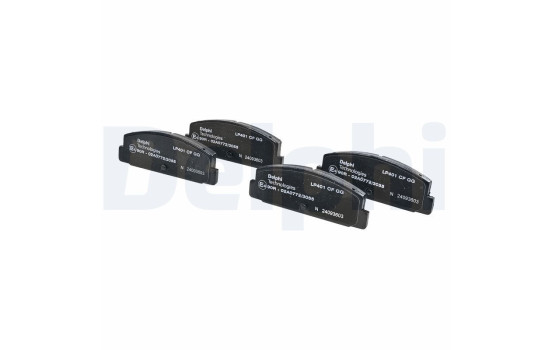 Brake Pad Set, disc brake LP401 Delphi
