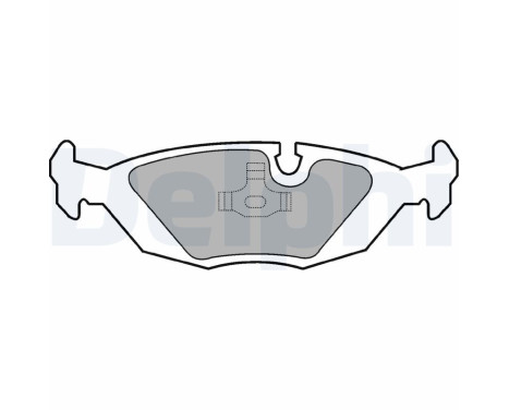 Brake Pad Set, disc brake LP442 Delphi