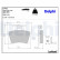 Brake Pad Set, disc brake LP451 Delphi, Thumbnail 3