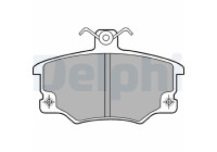 Brake Pad Set, disc brake LP459 Delphi