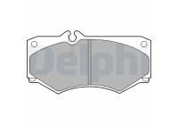 Brake Pad Set, disc brake LP468 Delphi