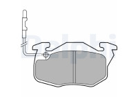 Brake Pad Set, disc brake LP490 Delphi