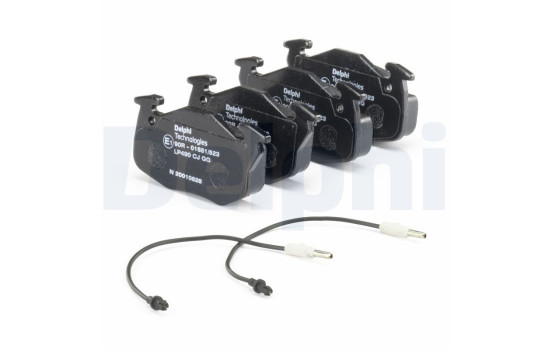 Brake Pad Set, disc brake LP490 Delphi, Image 3