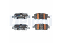 Brake pad set, disc brake LP5000EV Delphi