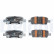 Brake pad set, disc brake LP5000EV Delphi, Thumbnail 2