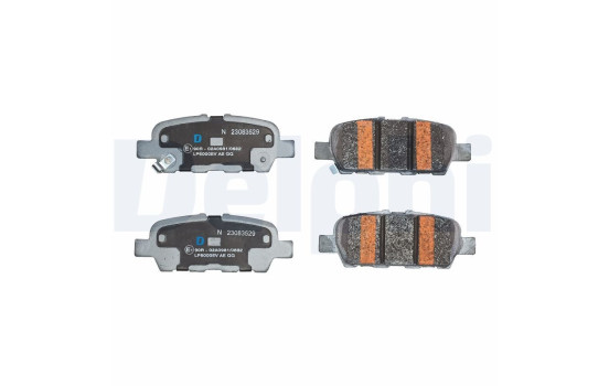 Brake pad set, disc brake LP5000EV Delphi, Image 2