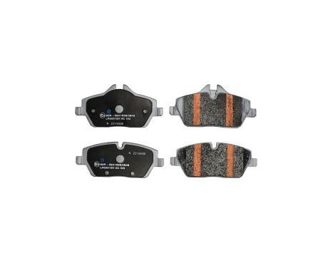 Brake pad set, disc brake LP5001EV Delphi