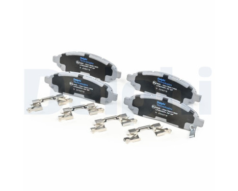 Brake pad set, disc brake LP5002EV Delphi, Image 2