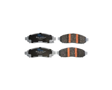 Brake pad set, disc brake LP5002EV Delphi, Image 2