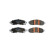 Brake pad set, disc brake LP5002EV Delphi, Thumbnail 2