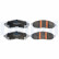 Brake pad set, disc brake LP5002EV Delphi, Thumbnail 2