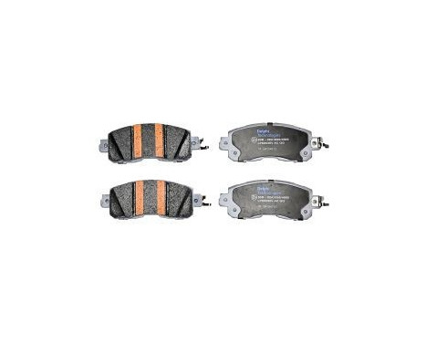Brake pad set, disc brake LP5003EV Delphi, Image 2