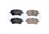 Brake pad set, disc brake LP5005EV Delphi