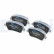 Brake pad set, disc brake LP5005EV Delphi, Thumbnail 2