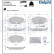 Brake pad set, disc brake LP5006EV Delphi, Thumbnail 4
