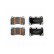 Brake pad set, disc brake LP5007EV Delphi, Thumbnail 2