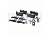 Brake pad set, disc brake LP5007EV Delphi