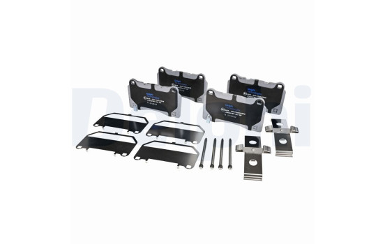 Brake pad set, disc brake LP5007EV Delphi