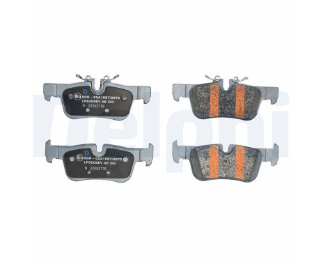 Brake pad set, disc brake LP5008EV Delphi