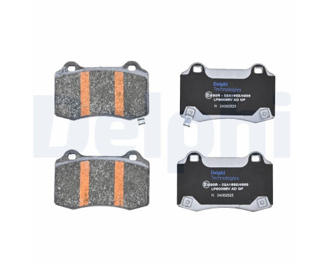Brake pad set, disc brake LP5009EV Delphi, Image 2