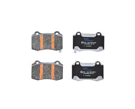 Brake pad set, disc brake LP5009EV Delphi, Image 2