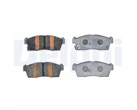 Brake pad set, disc brake LP5010EV Delphi, Image 2