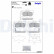 Brake pad set, disc brake LP5010EV Delphi, Thumbnail 2