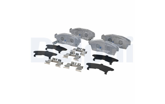 Brake pad set, disc brake LP5010EV Delphi