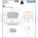 Brake pad set, disc brake LP5012EV Delphi, Thumbnail 3