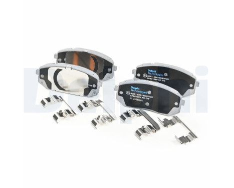 Brake pad set, disc brake LP5013EV Delphi, Image 2