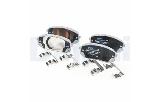 Brake pad set, disc brake LP5013EV Delphi, Image 3