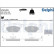 Brake pad set, disc brake LP5014EV Delphi, Thumbnail 3