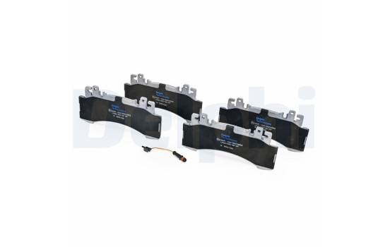Brake pad set, disc brake LP5015EV Delphi