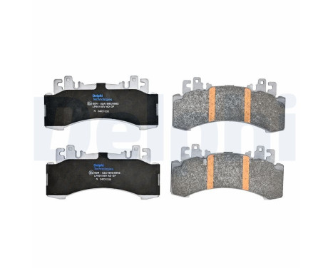 Brake pad set, disc brake LP5015EV Delphi, Image 2