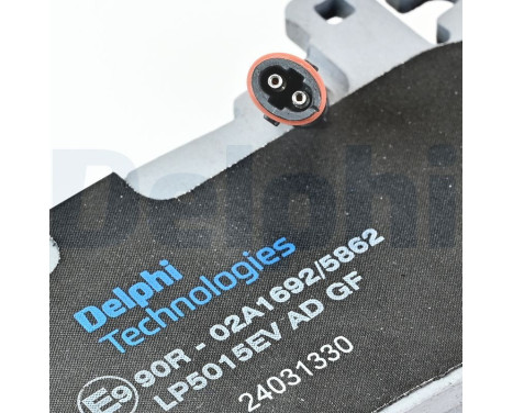 Brake pad set, disc brake LP5015EV Delphi, Image 3