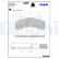Brake pad set, disc brake LP5015EV Delphi, Thumbnail 4