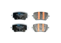 Brake pad set, disc brake LP5016EV Delphi
