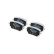 Brake pad set, disc brake LP5016EV Delphi, Thumbnail 2