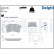 Brake pad set, disc brake LP5017EV Delphi, Thumbnail 3