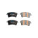 Brake pad set, disc brake LP5017EV Delphi