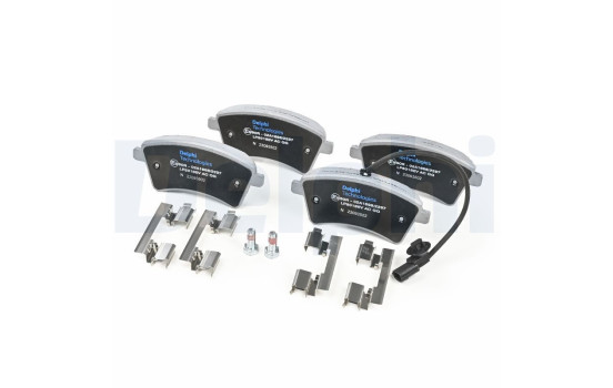 Brake pad set, disc brake LP5018EV Delphi, Image 2