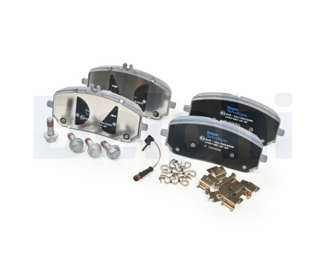 Brake pad set, disc brake LP5019EV Delphi, Image 2