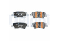 Brake pad set, disc brake LP5021EV Delphi