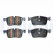 Brake pad set, disc brake LP5022EV Delphi, Thumbnail 2