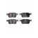 Brake pad set, disc brake LP5022EV Delphi, Thumbnail 2