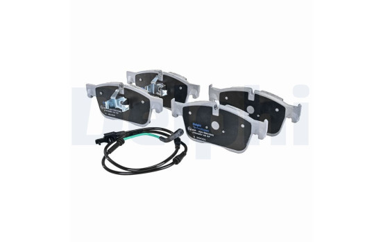 Brake pad set, disc brake LP5022EV Delphi